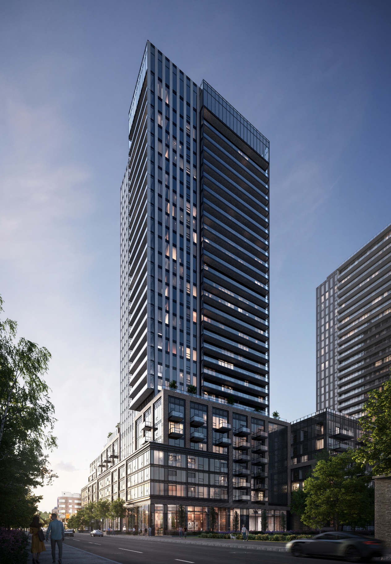 Design District Tower Two — Wilson Street elevation